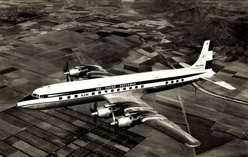 Passagierflugzeug klm the - ak,
