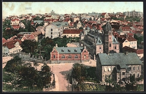 Ansichtskarte zeitz - ansichtskarte,