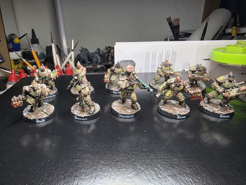 Necromunda goliath gang - goliath,
