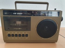 RFT DDR Radio Recorder KR 2000 Kassettenrekorder,VEB Stern,KR2000,überholt,SKR