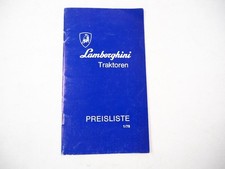 Original Preisliste