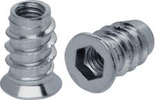 Innensechskant-Einschraubmuffe verzinktem Stahl Gewindemuffe Verbundmuffe 10x