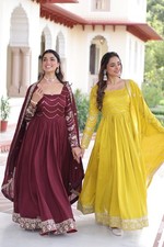 Bollywood Partywear Anarkali Salwar Kameez Suit Kleid Indisch Pakistani Designer