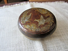 Vintage Messing Dose mit