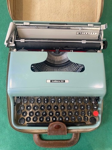 Vintage olivetti lettera - lettera, 22