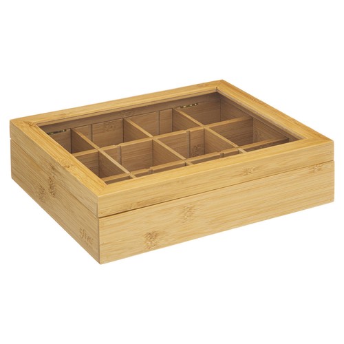 Teebox aus bambus - bambus,, 12