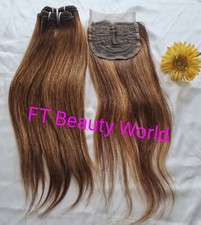 Human Hair Bundle with Closure