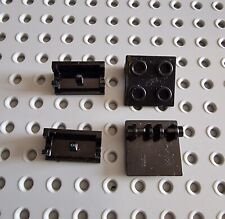 LEGO Kippscharnier Scharnier schwarz 1x2 2x4 hinge 3937 6134 B006