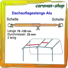 Alu Dachauflagestange 25mm