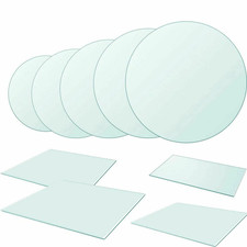 Glastisch Tischplatte 8mm Klar Glas Tisch Glasplatte Glasscheibe Kaminplatte