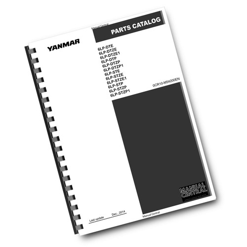 Yanmar teilehandbuch 6lp - yanmar, dte