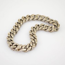 Flachpanzer-Armband aus Silber