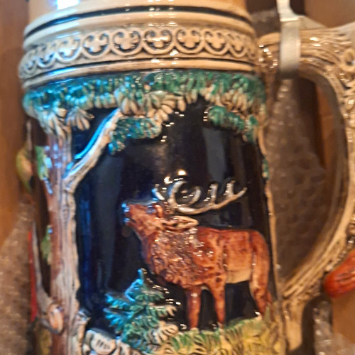 Steingut bierkrug bier - bierkrug,