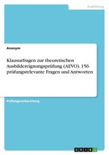 Anonym | Klausurfragen zur