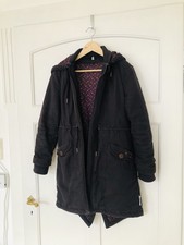 Blutsgeschwister Gr. S Parka Mantel mit Kapuze 