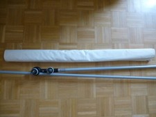 Doppler active Balkon-Sonnenblende/Sonnenschirm, 180×130cm, beige, neuwertig