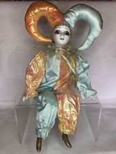 Harlequin Pierrot Porzellan