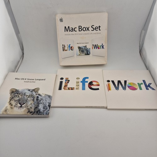Apple mac box set - set, snow