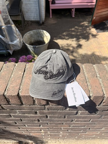 Acne studios script - logo, cap