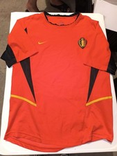 Shirt Trikot Trikot Saller Vintage Nike Belgien 2002 2004 02 04
