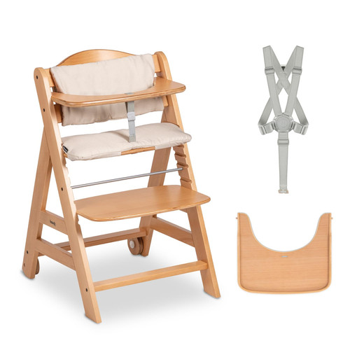 Hauck beta holzhochstuhl set - hauck,