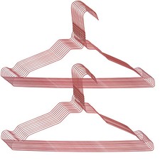 Kleiderbügel Metall Rot