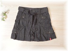 edc Esprit * toller Faltenrock Karo Rock * Gr. 34 / 36 (30)