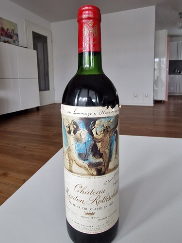 1973 chateau mouton rothschild - 1973,