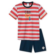 SCHIESSER Jungen Schlafanzug Pyjama kurz Gr. 104 116 128 140 152  Nachtwäsche