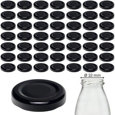 50 Deckel für Glasflaschen
