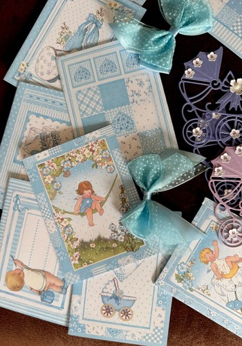 Scrapbooking karten bastelset - scrapbooking,