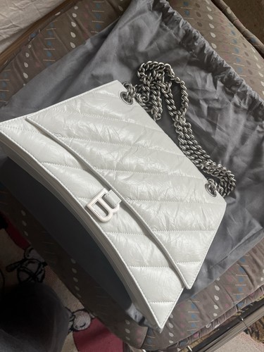 Balenciaga crush shoulder - crush, bag