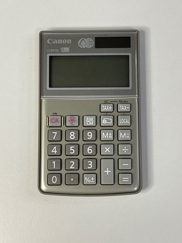 Canon ls8tcg taschenrechner - canon, 80-ls8tcg