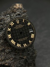 #971 ORIGINAL ROLEX LADY DATEJUST 6917 69173 DAMEN BLACK PYRAMID INDEX SCHWARZ