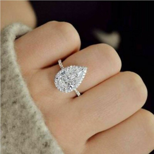 Tropfen diamant braut - kt,