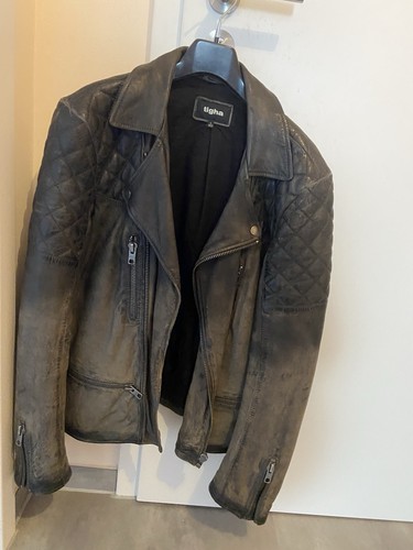 Tigha lederjacke herren - tigha, l