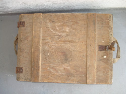 Alte munitionskiste aus - munitionskiste,