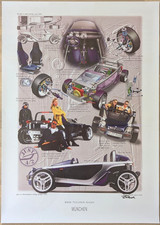 Poster plakat bmw - plakat,