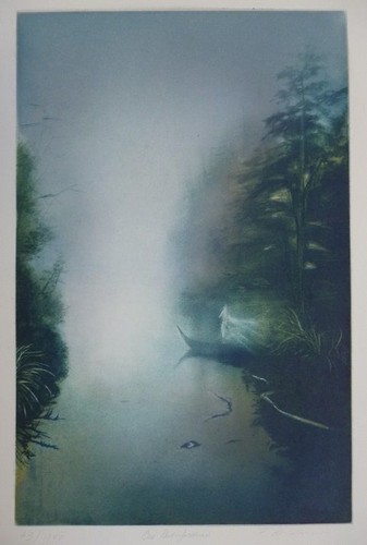 Orig farbradierung die - orig., "
