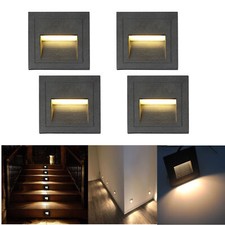 4x 3W LED Wandeinbauleuchte