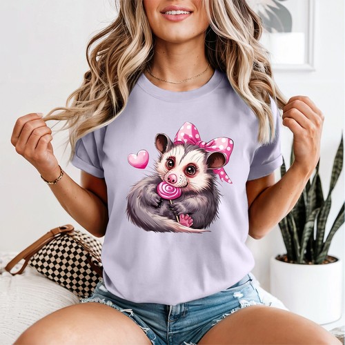 Süßes opossum damen - damen, t-shirt