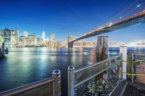 Wandbild brooklyn bridge - wandbild:,