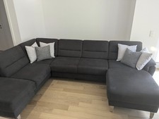 Schlafcouch/Ecksofa/Wohnlandschaft U-Form Anthrazit TOP!!