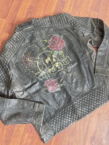 Affliction lederjacke herren - lederjacke,