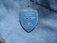 Pin Bundeswehr 2. Luftwaffendivision Luftverteidigung im Rahmen der Nato Germany