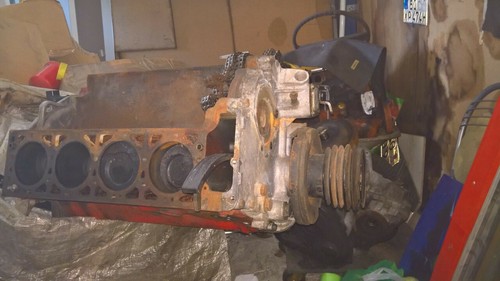 Tisch mercedes motorblock - v8,