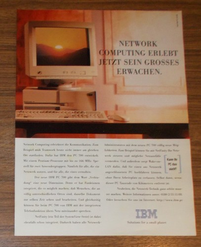 Seltene werbung ibm - seltene,