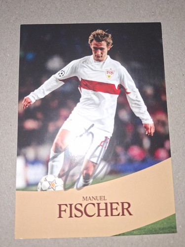 Autogrammkarte manuel fischer - autogrammkarte,