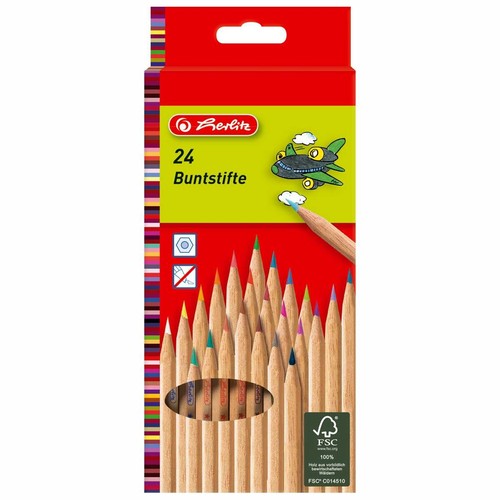 Herlitz farbstifte sechskant - herlitz,
