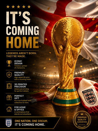 Fußball inspiriert pokal - wm,